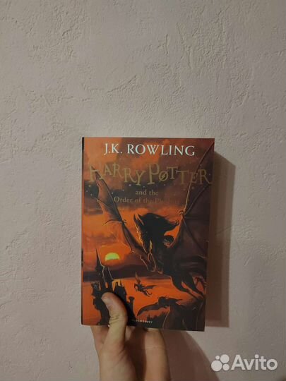 Книги гарри поттер на английском