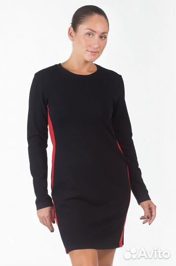 Платье трикотажное