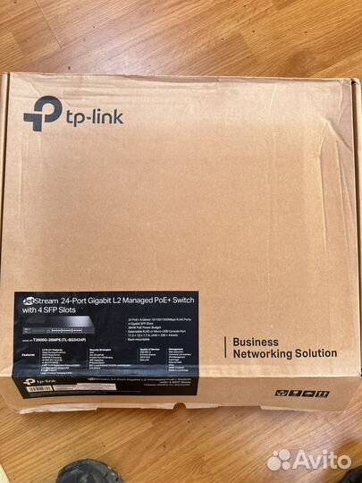 Коммутатор TP Link JetStream T2600G-28MPS