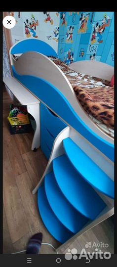 Кровать-чердак новая