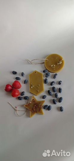 Свечи ручной работы. Натуральный пчелиный воск