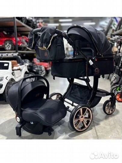 Коляска luxmom 3 в 1 бу