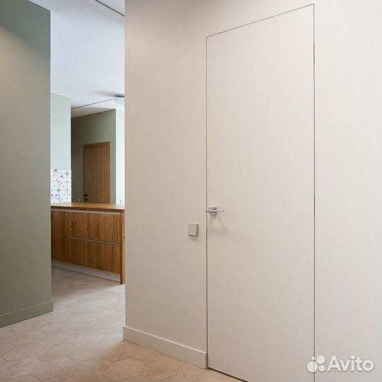 Двери скрытые межкомнатные под отделку