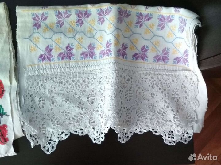 Рушник коравайный, свадебный лён