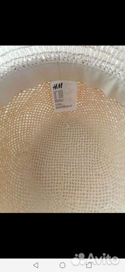 Шляпа из соломки H&M