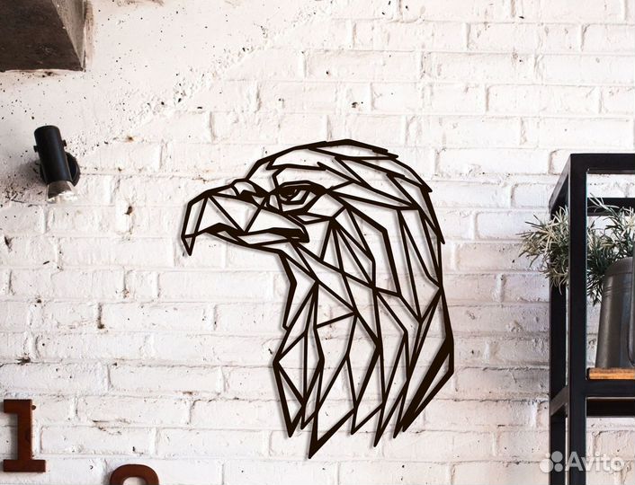 Пейзаж из металла на стену