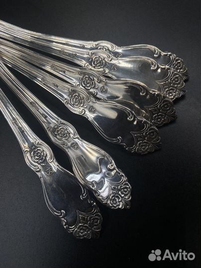 Ложки «Серебряная Роза» Кольчугино СССР