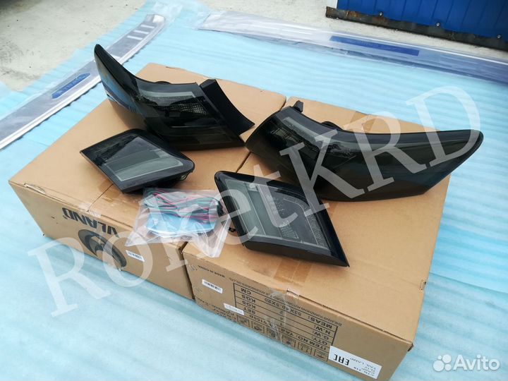 Стоп сигналы Camry 40 06-2011 Дымчатые в Наличии