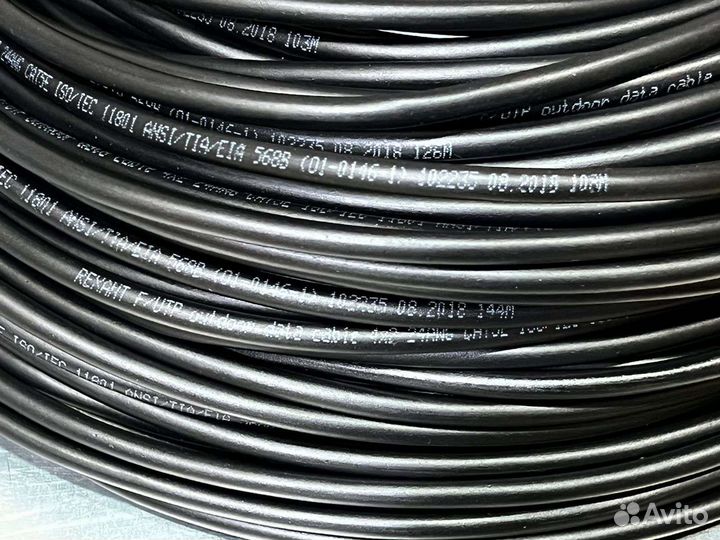 Витая пара FTP 4PR 24AWG cat5e outdoor rexant