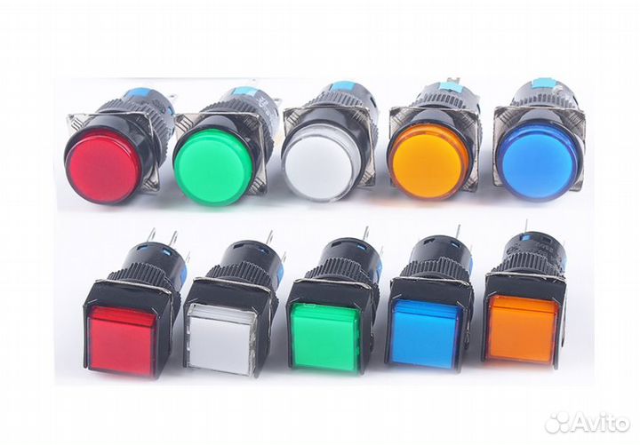 Клеммы, кнопка, штекер, пины, переключатель