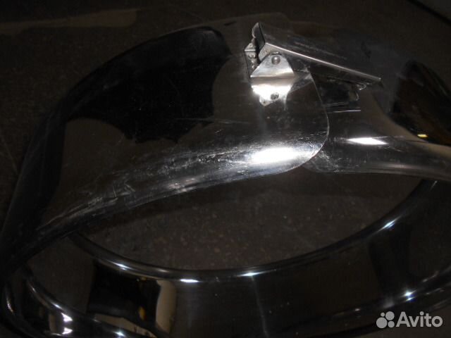 Колпак запасного колеса хромированный