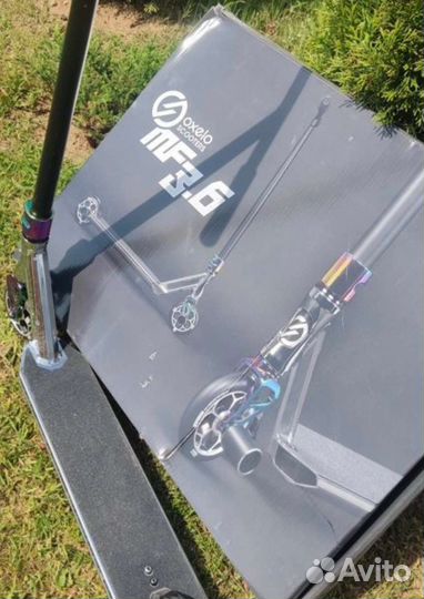 Самокат трюковой Oxelo Freestyle MF 3.6 V5 (титан)