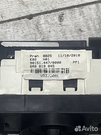 Блок управления печкой Volkswagen Polo 5