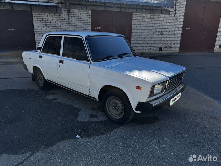 ВАЗ 2107 1.7 МТ, 2005, 60 000 км