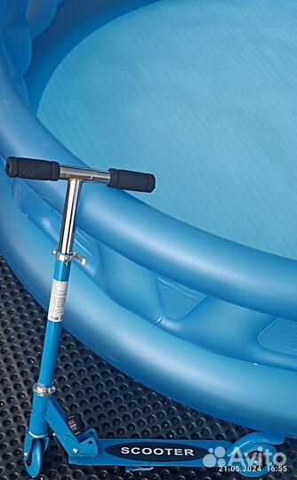 Самокат детский двухколесный новый