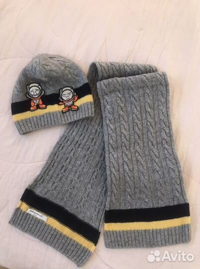 Комплект шапка и шарф