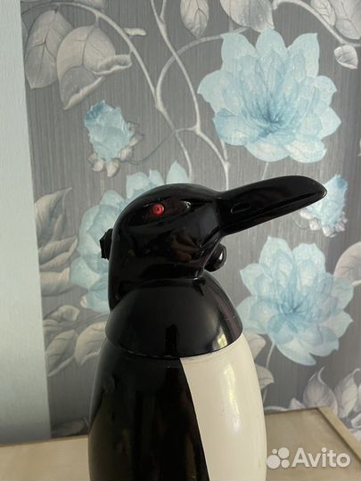 Сифон для приготовления газировки Пингвин СССР