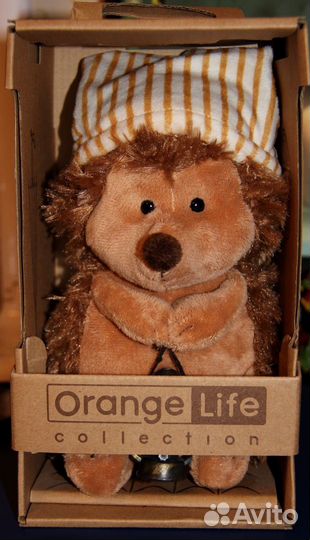 Мягкая игрушка Оранж Еж с лампой