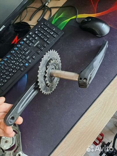 Шатуны shimano mt-210