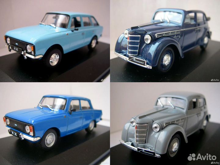 Легендарные автомобили СССР, Модели авто