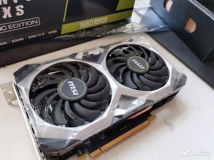 Видеокарты MSI GTX 1660 super 6gb