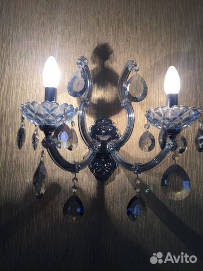 Люстра хрустальная,производство Германия-и два све