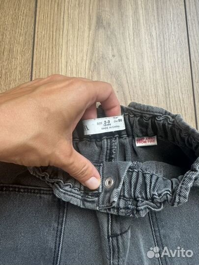 Джинсы zara, mango и Gap на 2-3 года