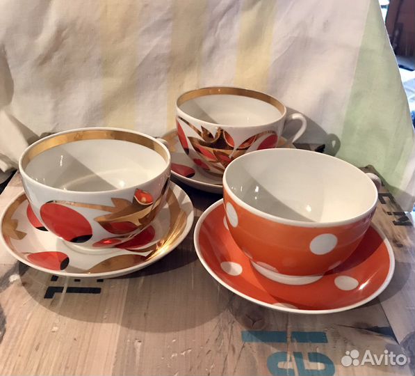 Чайная пара вербилки СССР