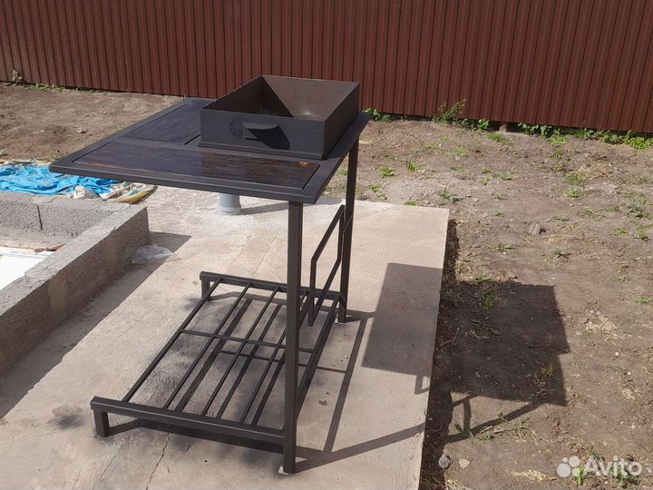 Мангал в стиле Лофт