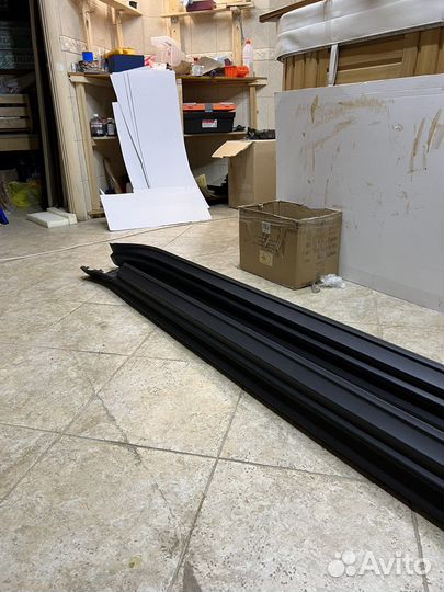 Пороги накладки panamera 971