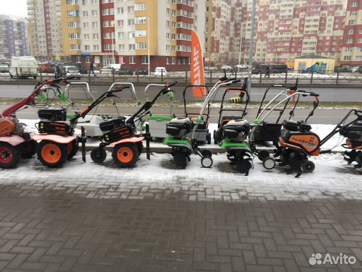 Мотоблок Бензиновый Парма 6.5 л/с