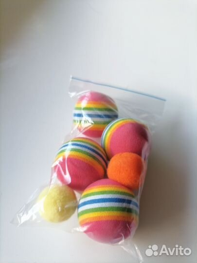 Мячики игрушки для кошек и собак