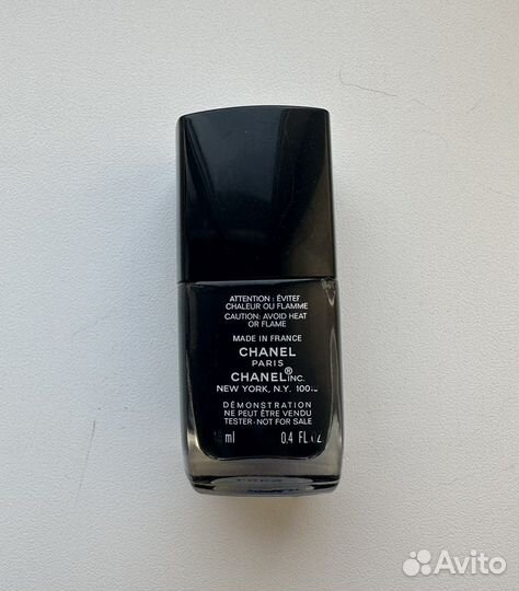 Лак для ногтей chanel 219 black satin