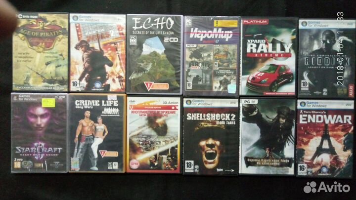 Диски и игры на PC и компьютер