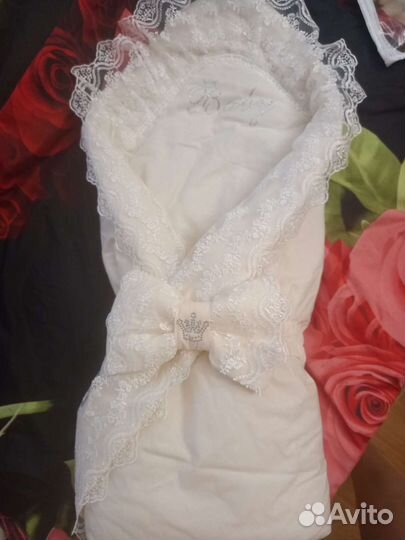 Конверт на выписку весна