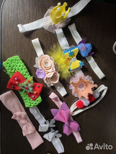 Повязки на голову для малышки