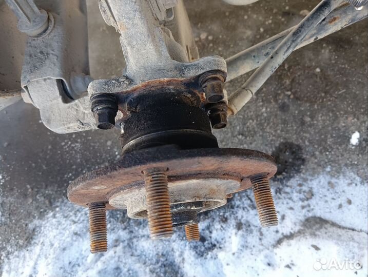 Задняя ступица hyundai accent 1