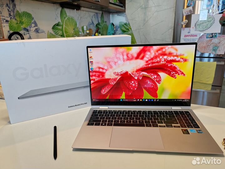 Ноутбук Samsung i7-1260p/15.6сенсер 360/ram 16