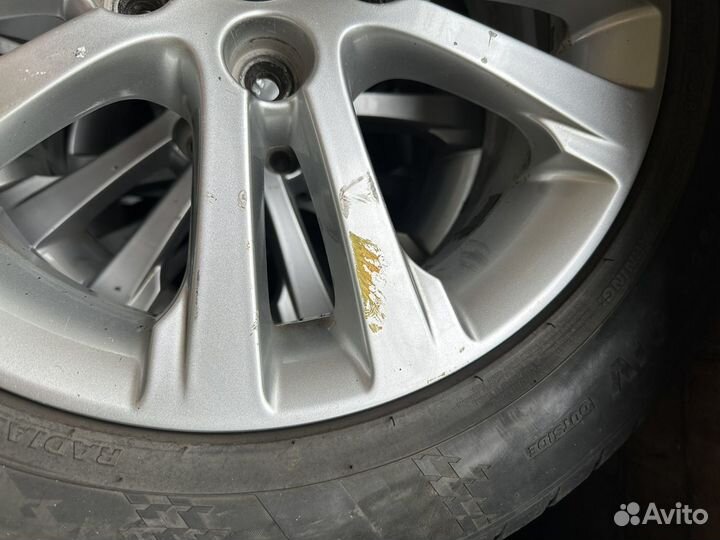 Диски R16 KIA в сборе Kumho Ecsta