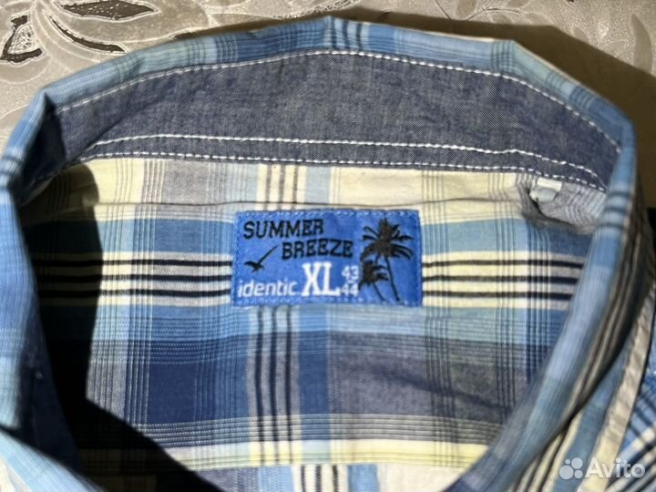 Рубашка мужская summer breeze оригнал Р. XL