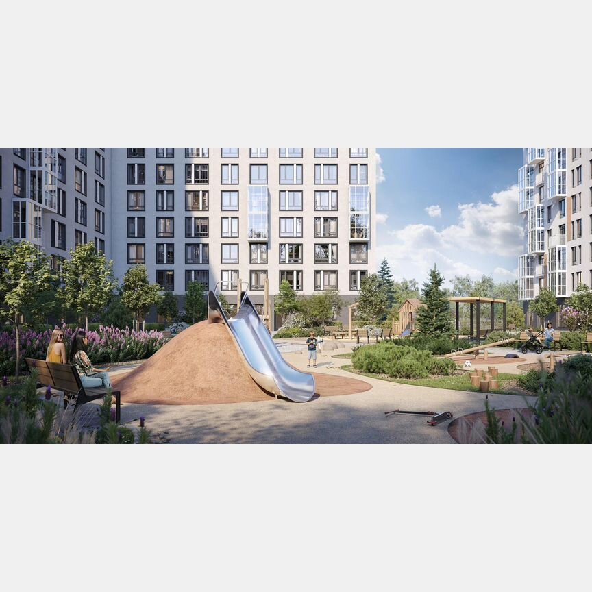 2-к. квартира, 54,8 м², 10/15 эт.