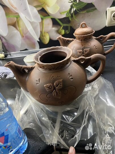 Чайник из глины