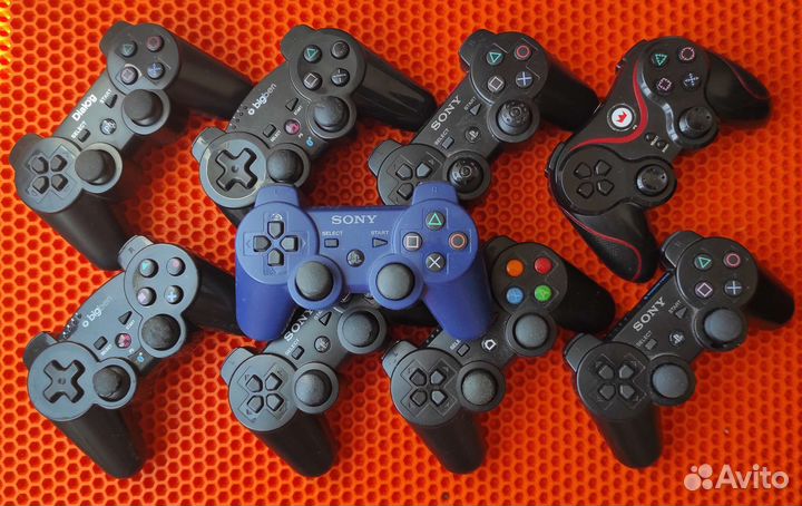 Рабочие геймпады для PS3 (+обмен на диски)