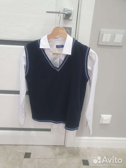 Жилет и рубашка на рост 152