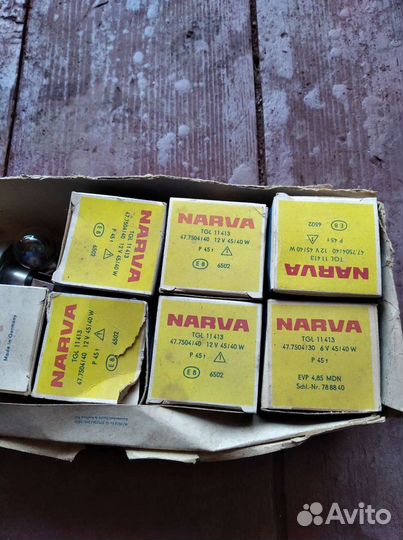 Лампы света фар новые