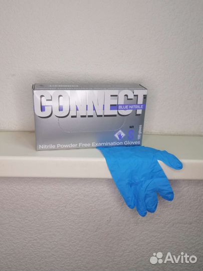 Перчатки нитриловые benovy М