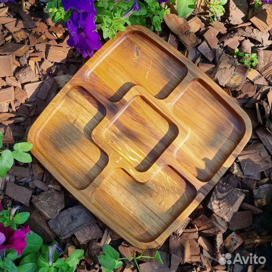 Менажница из дерева