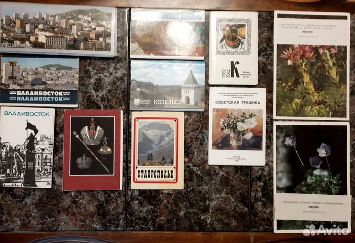 Наборы открыток