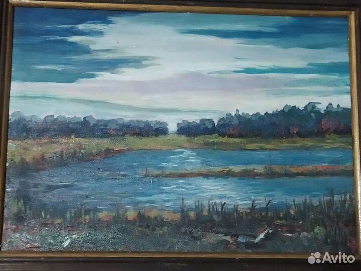 Картина масло холст