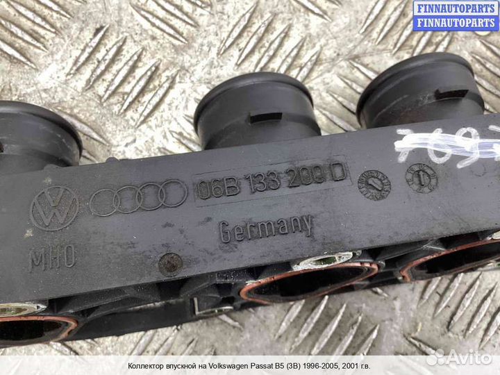 Коллектор впускной Volkswagen Passat B5+ (3B, GP), 2001 2.0 Бензин